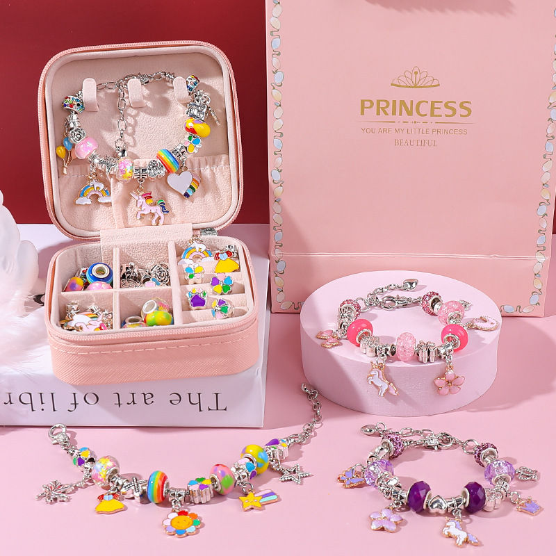 Jewelry Y Watches - DIY Beaded Bracelet Set with Storage