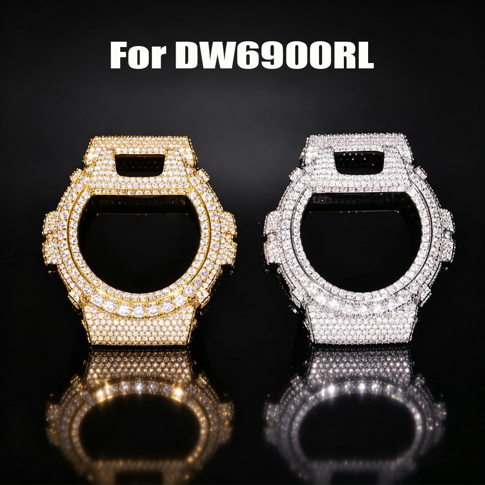 Vvs Jewelry Watches - VVS Moissanite Brass Watch Case For