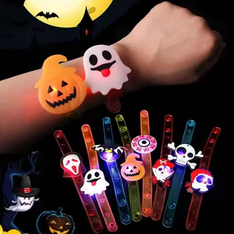 Jewelry Y Watches - Luminescent Halloween Jewelry Collection LED Pumpkin