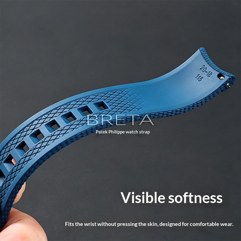 Curved End FKM Rubber Watch St - Audemars Piguet Watch Code 11.59 ulasan dan harga