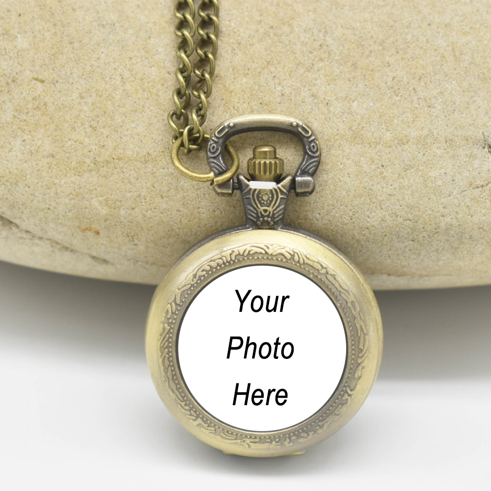 Custom Vintage Metal Pocket Wa - Jewelry Watches For Women ulasan dan harga