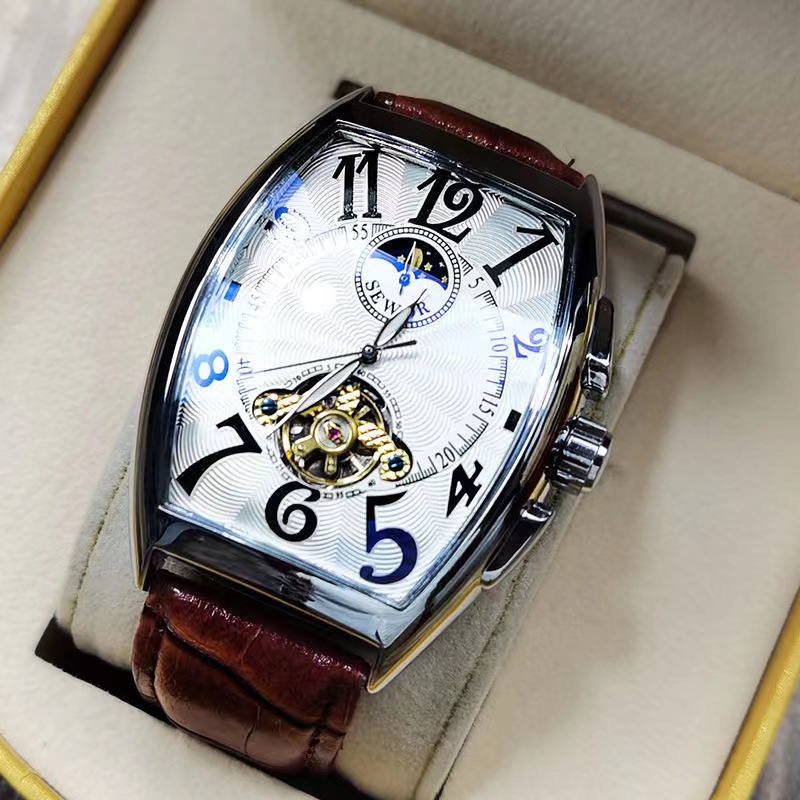 SEWOR Mechanical Watch Men Gol - Seiko Watch Presage ulasan dan harga
