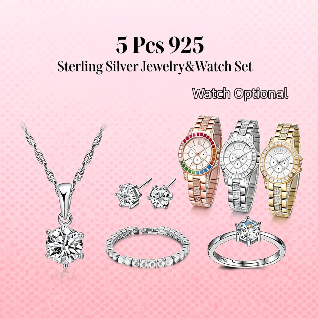 Pretty 925 Sterling Silver Geo - Best Jewelry Watches ulasan dan harga