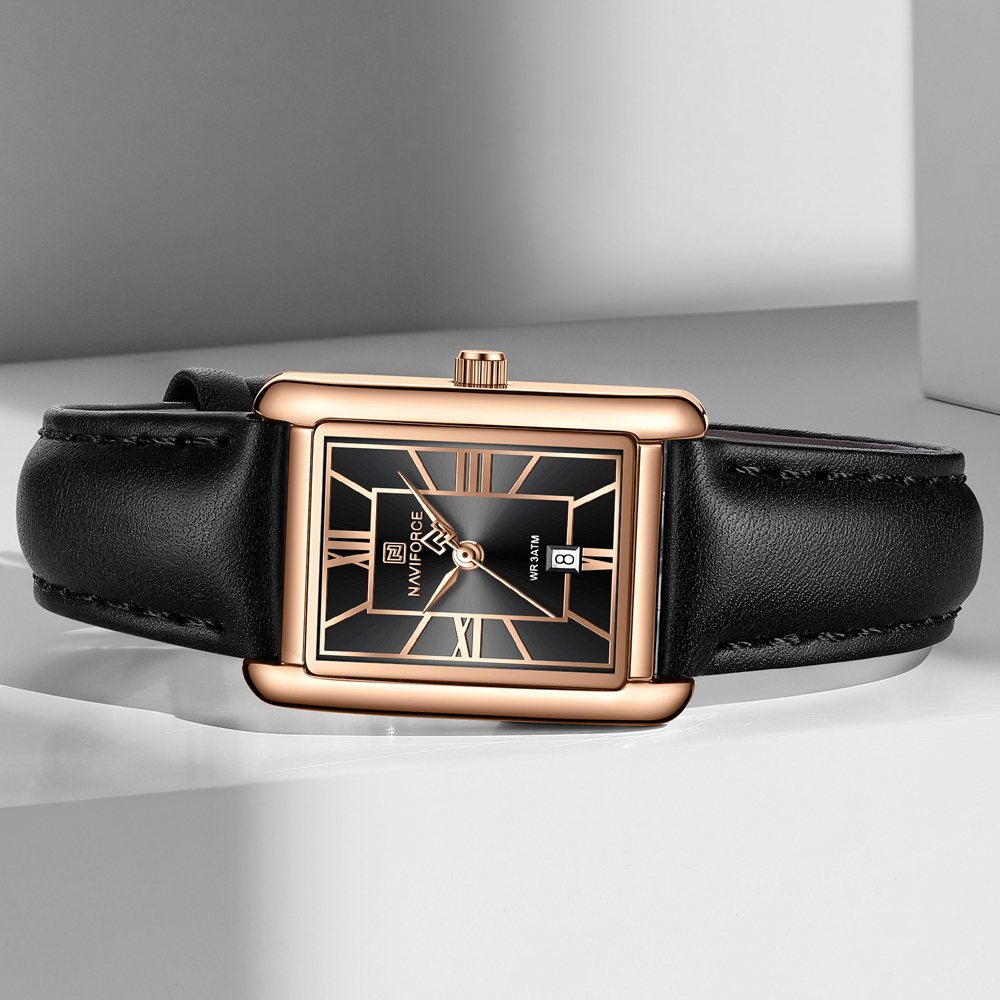 NAVIFORCE Women's Elegant Rect - Jewels On Watches ulasan dan harga