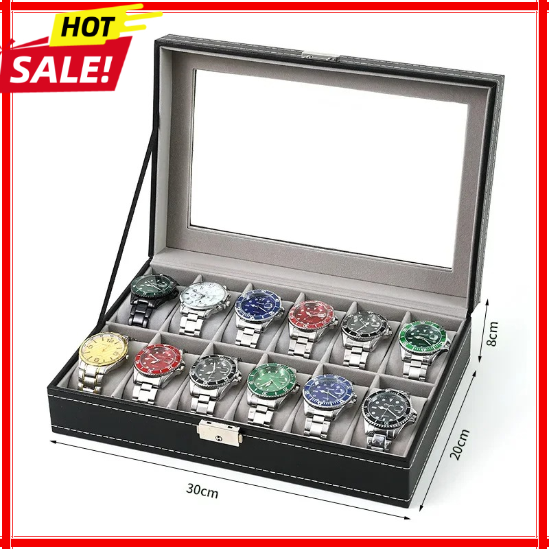 Watch Boxes 2/3/4/5/6/8/10/12  - Best Jewelry Watches ulasan dan harga