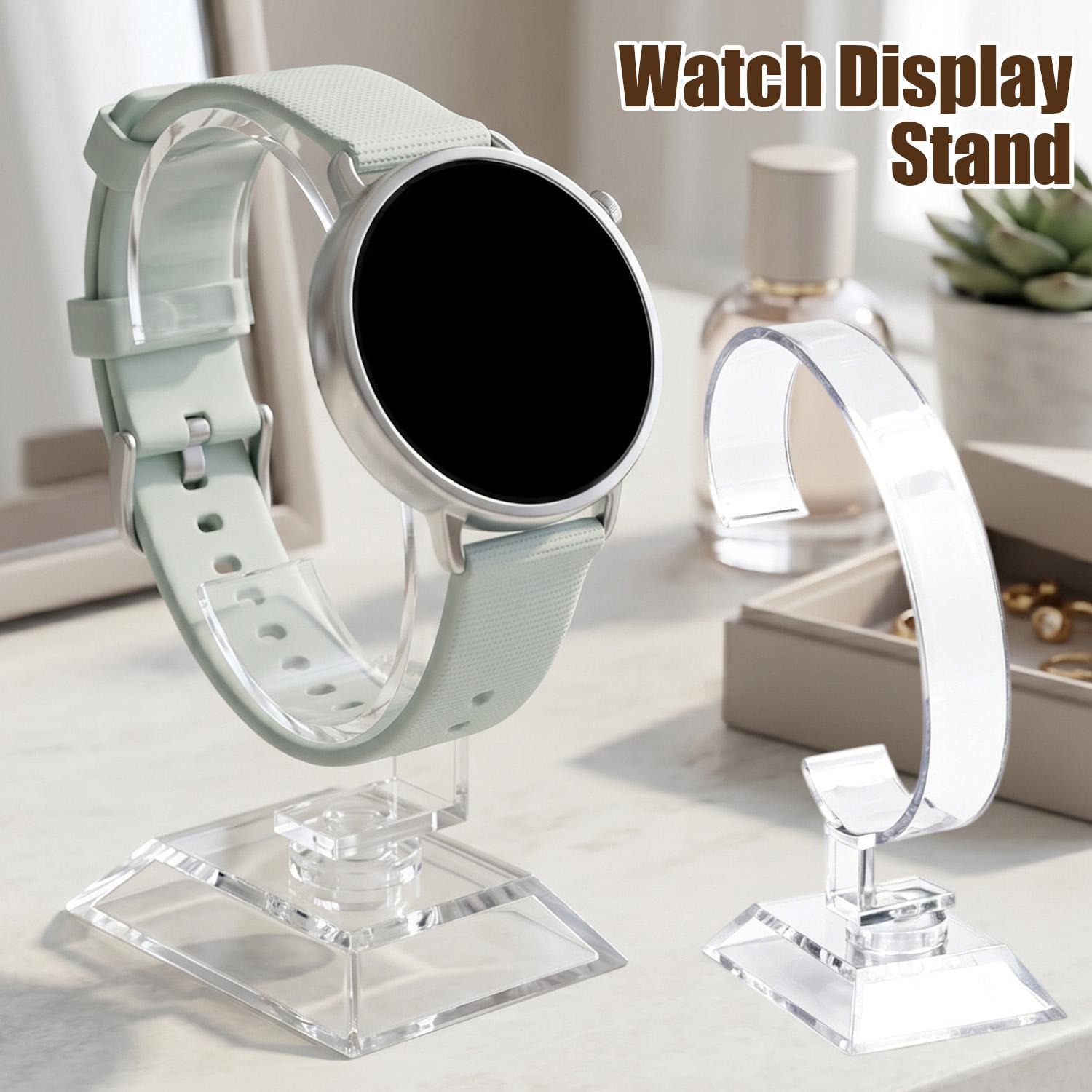 Transparent Watch Display Stan - Jewels On Watches ulasan dan harga