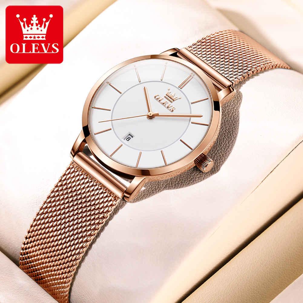 OLEVS Woman Watch 5869 Elegant - Jewelry Watches For Women ulasan dan harga