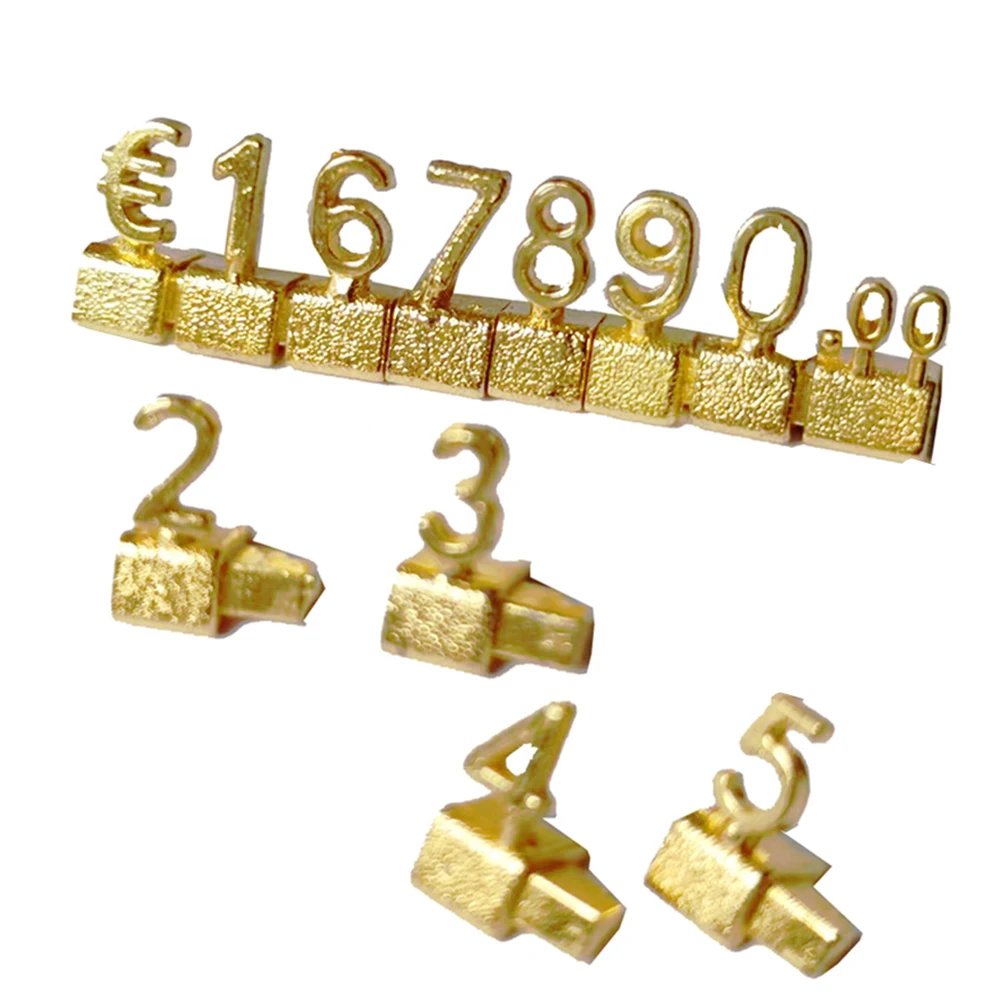 Gold 3D Combined Price Tag  Ad - Jewelry And Watches Store ulasan dan harga