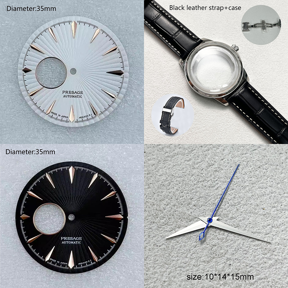 NH38 35mm s logo dial presage  - Seiko Watch Presage ulasan dan harga