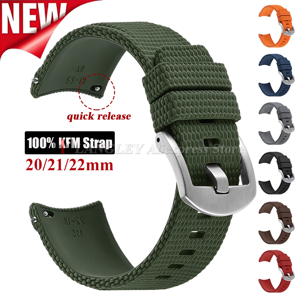 Fluoro Rubber Strap for Omega  - Omega Watch Seamaster ulasan dan harga