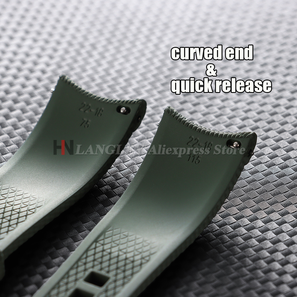 Fluoro Rubber Strap for Omega  - Omega Watch Seamaster ulasan dan harga