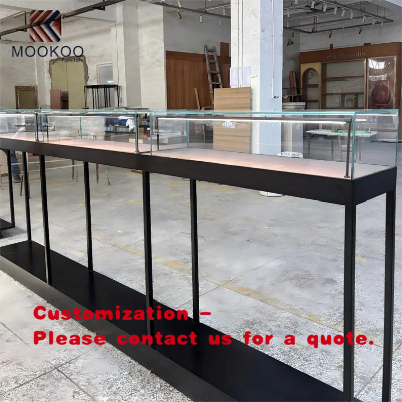 custom.Customizable Glass Disp - Jewelry And Watches Store ulasan dan harga
