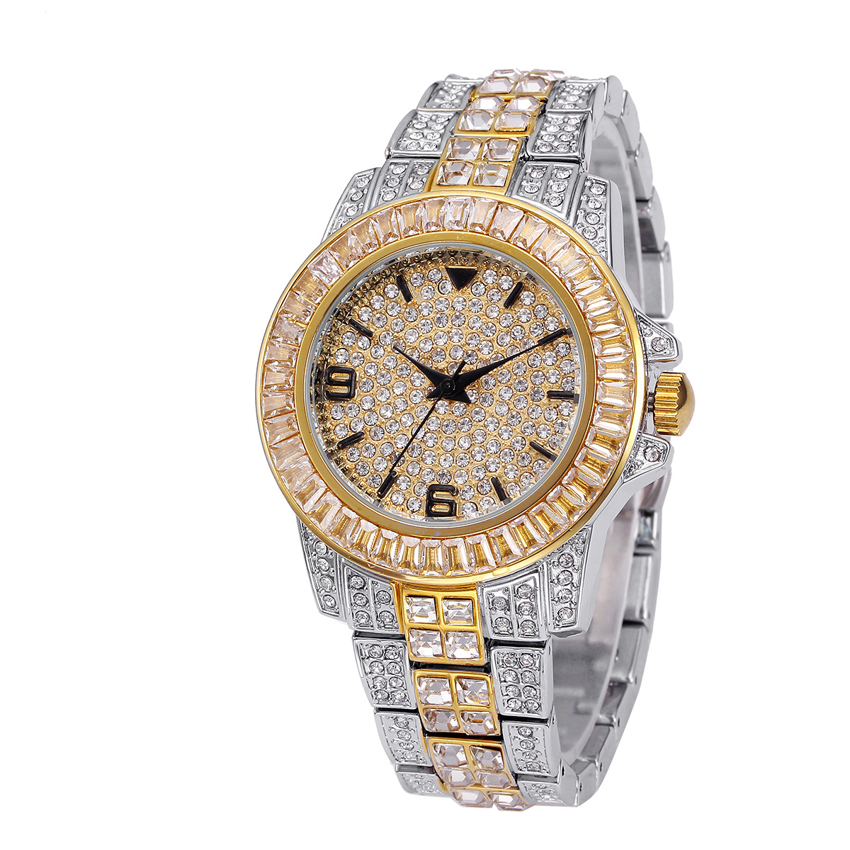Luxury Full Stone Quartz Watch - Jewelry Watches For Women ulasan dan harga