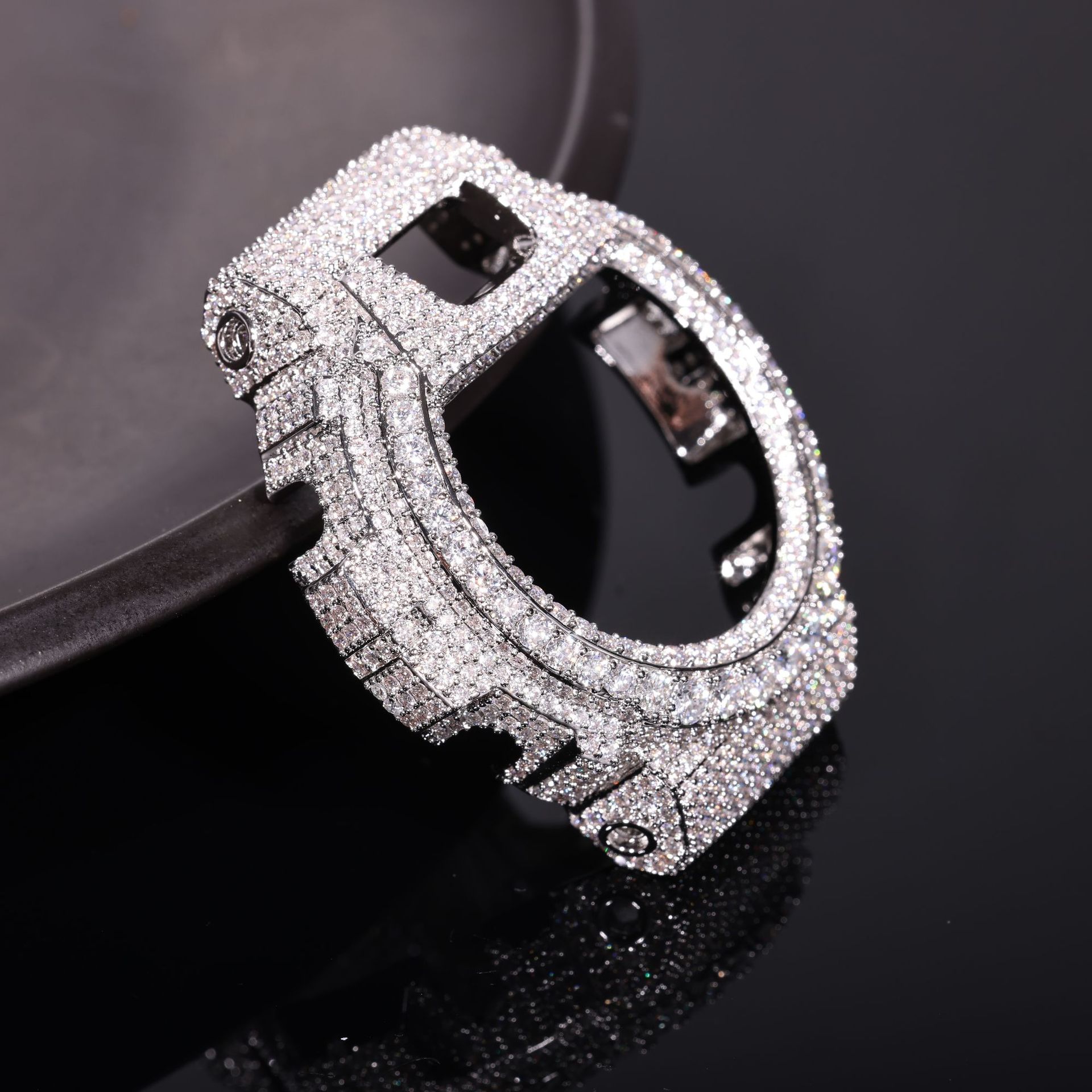 VVS Moissanite Brass Watch Cas - Vvs Jewelry Watches ulasan dan harga