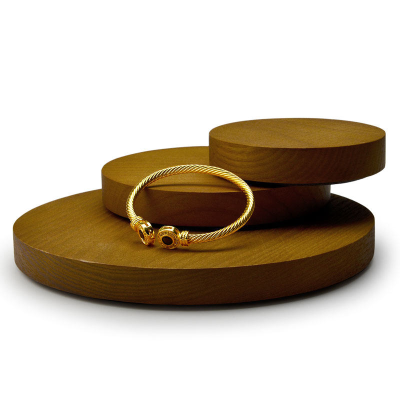 Solid Wood Jewelry Display Tra - Jewelry And Watches Store ulasan dan harga