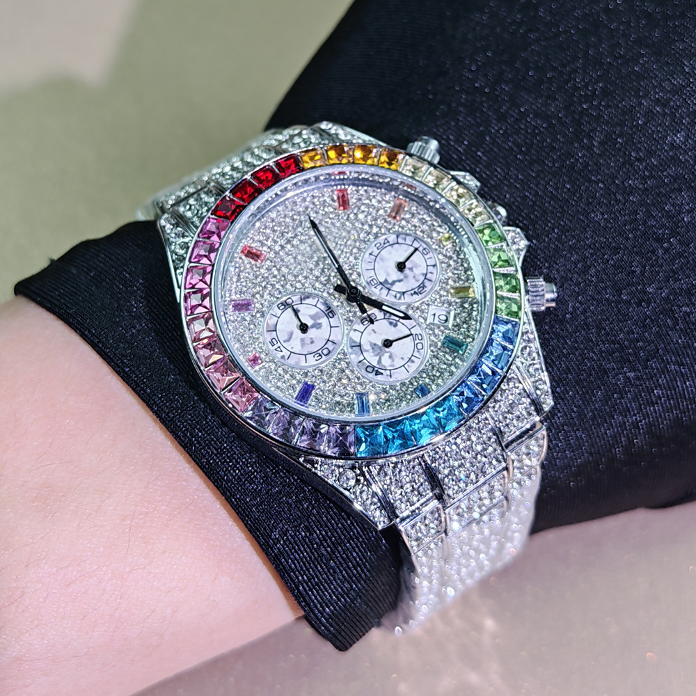High Quality Luxury Ice Colore - High Jewelry Watches ulasan dan harga