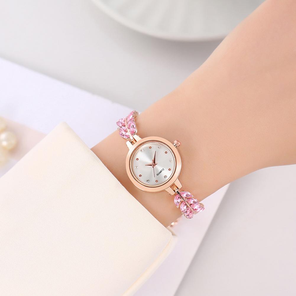 2.3cm Women Rhinestone Bracele - Jewels On Watches ulasan dan harga