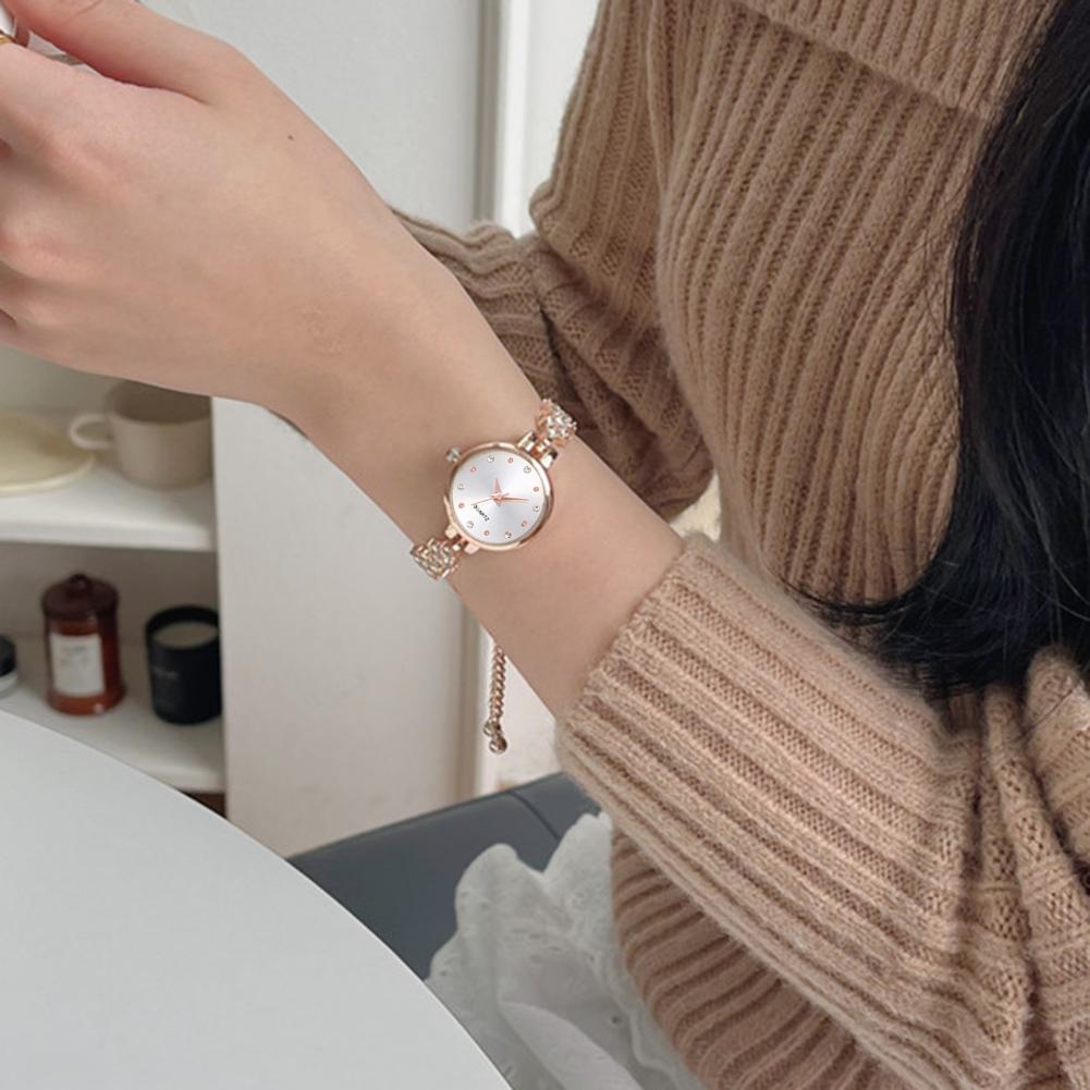 2.3cm Women Rhinestone Bracele - Jewels On Watches ulasan dan harga