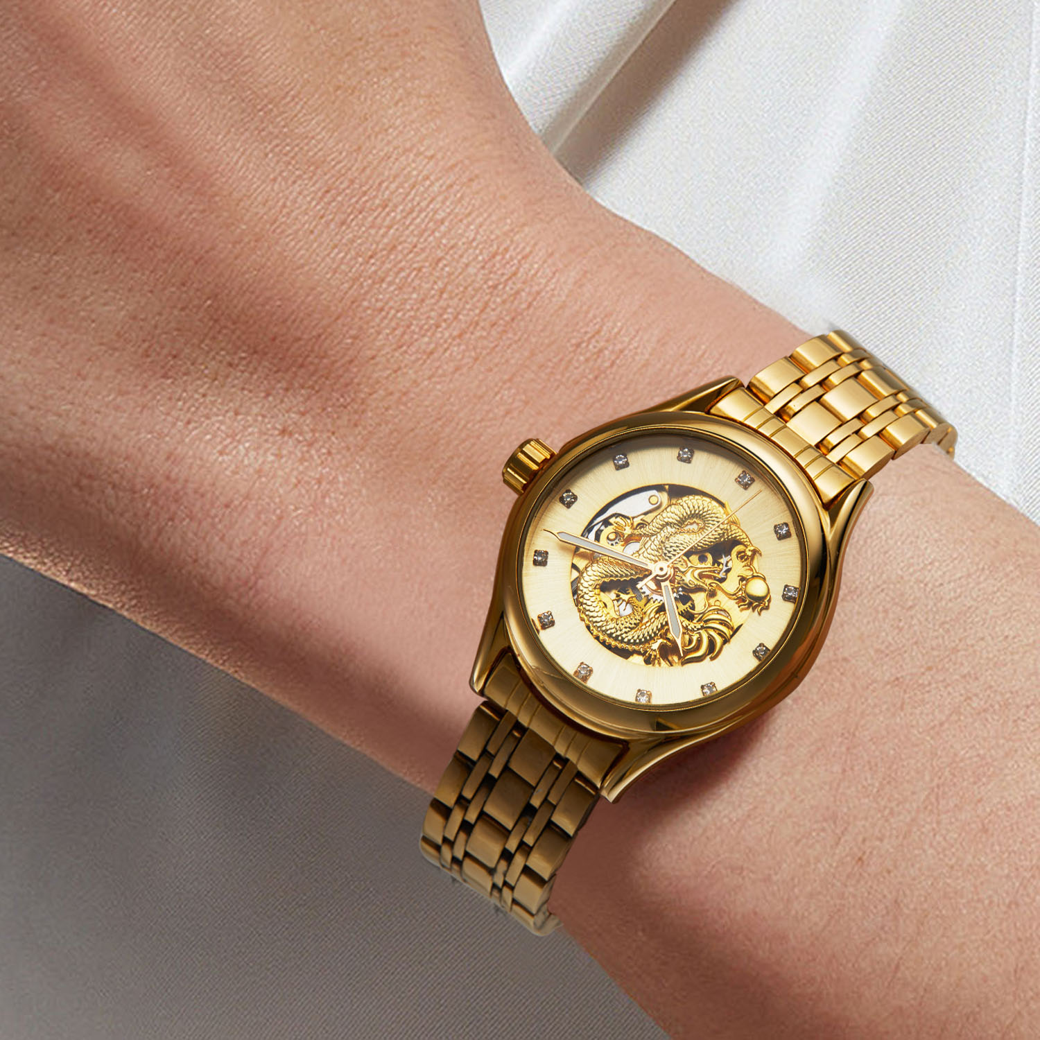 T-WINNER High-end Luxury Drago - High Jewelry Watches ulasan dan harga