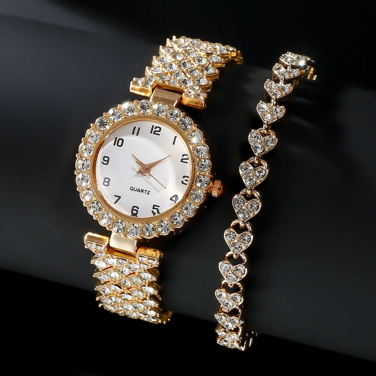 1pcs/2pcs Luxury Fashion Women - Jewels On Watches ulasan dan harga