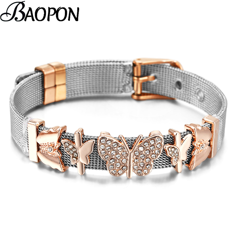 Stainless Steel Mesh Bracelets - Best Jewelry Watches ulasan dan harga
