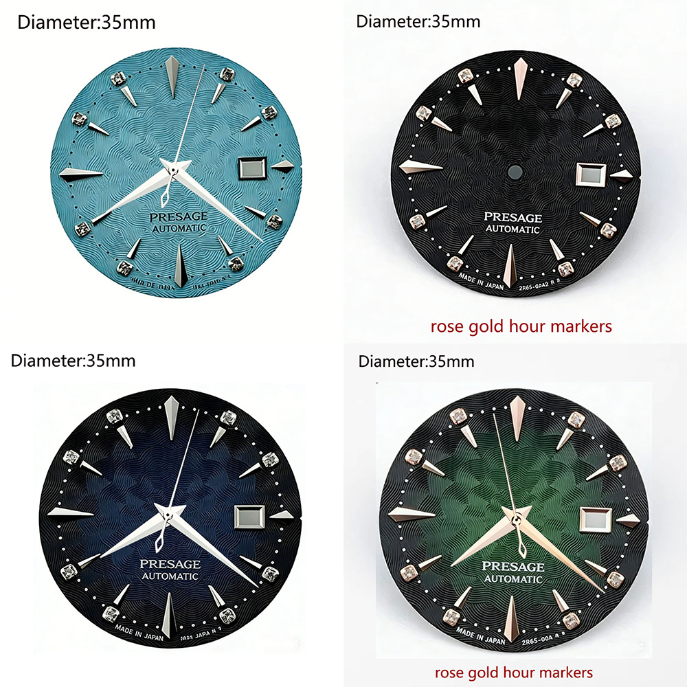 35mm S logo presage nh35 dial  - Seiko Watch Presage ulasan dan harga