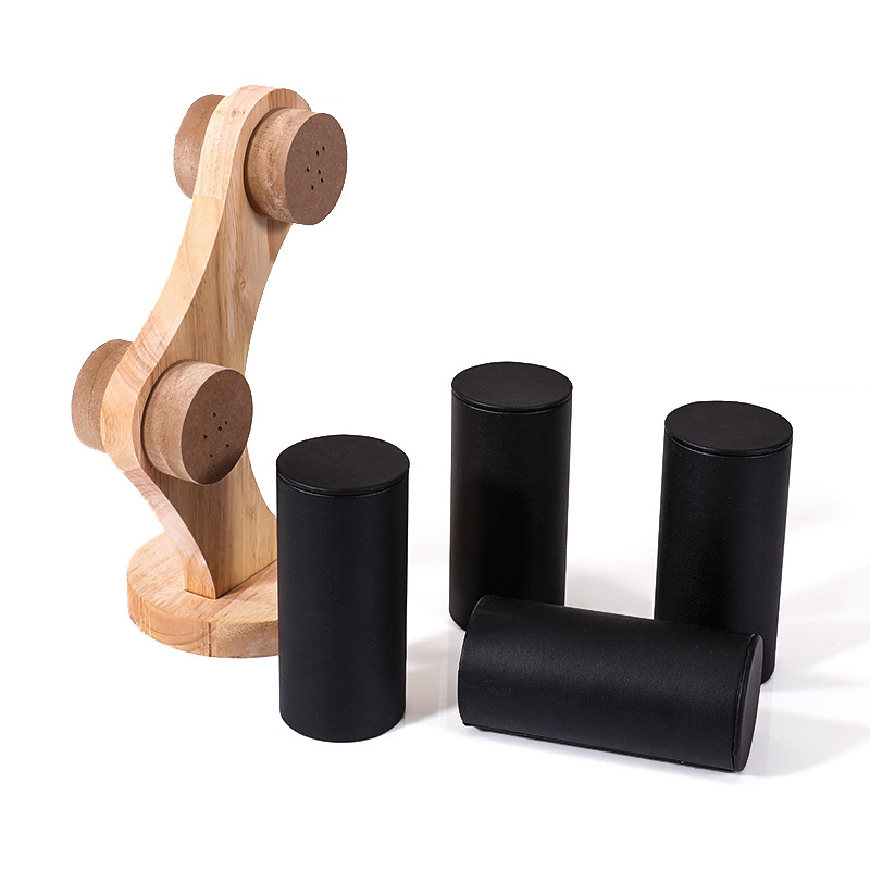 2-Tier Curved Wood Bracelet Ho - Jewelry And Watches Store ulasan dan harga