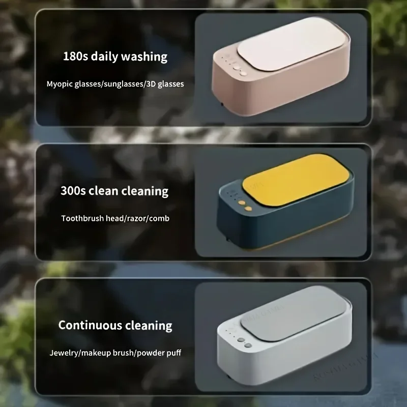 New Ultrasonic Glasses Cleanin - High Jewelry Watches ulasan dan harga