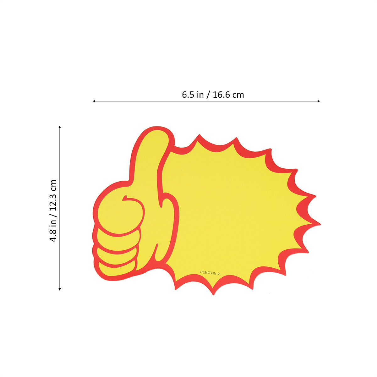 100Pcs Thumb Shaped Yellow Pap - Jewelry And Watches Store ulasan dan harga