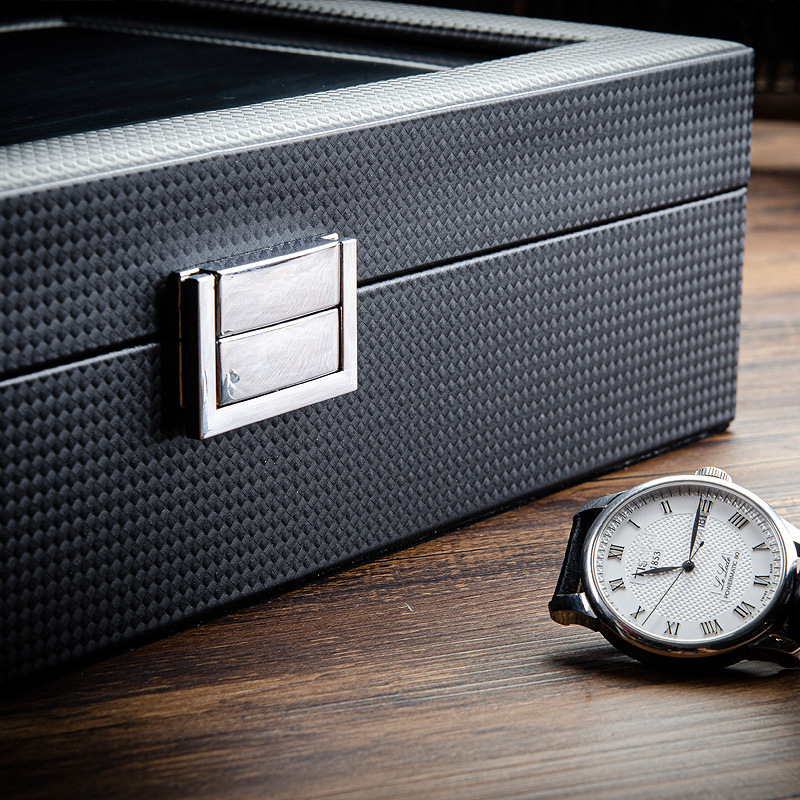 Watch Box Display Cabinet Glas - Best Jewelry Watches ulasan dan harga