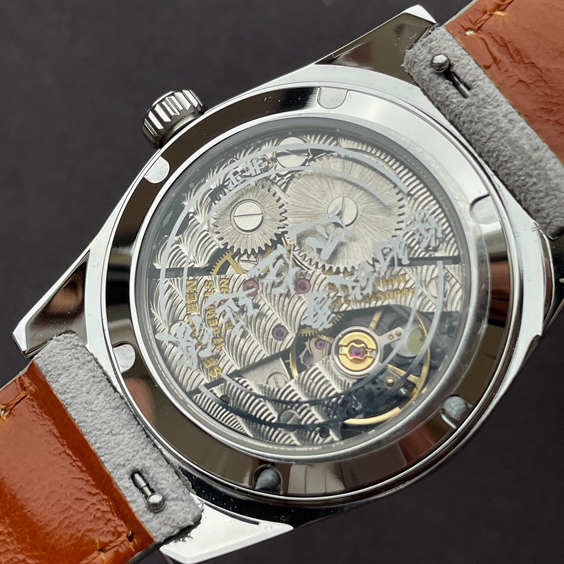 Merkur Watch Salmon Dial Watch - Seiko Watch Presage ulasan dan harga