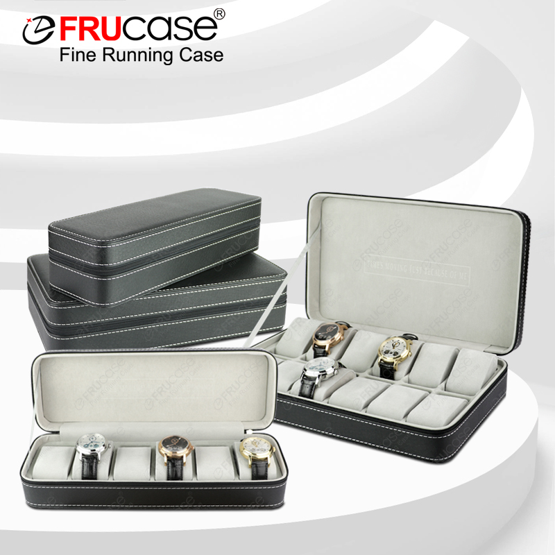 FRUCASE Black Watch Box 6/12 G - Best Jewelry Watches ulasan dan harga