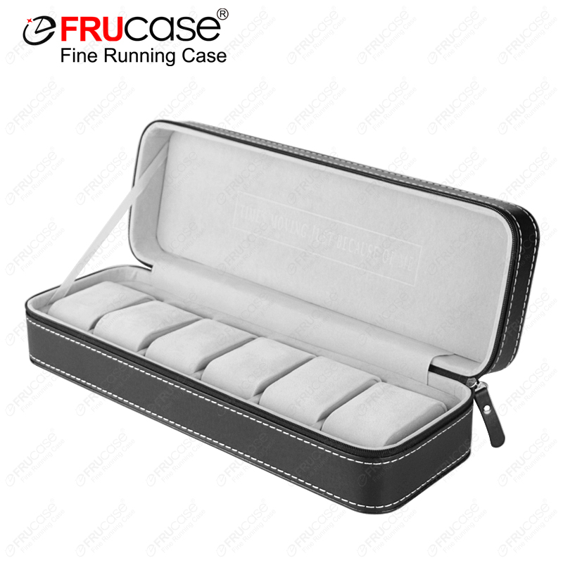 FRUCASE Black Watch Box 6/12 G - Best Jewelry Watches ulasan dan harga