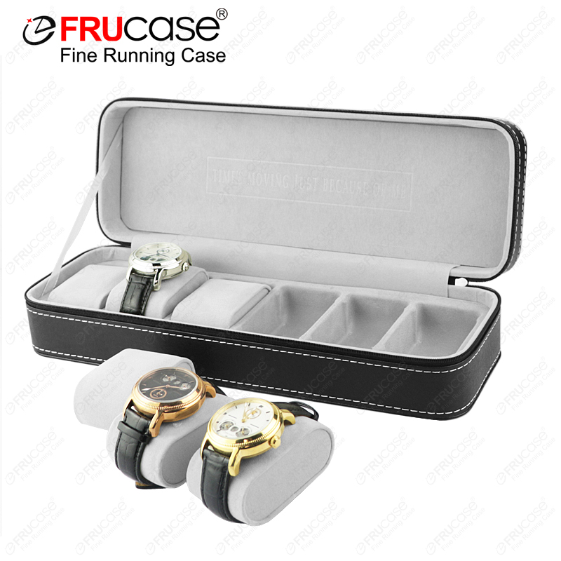 FRUCASE Black Watch Box 6/12 G - Best Jewelry Watches ulasan dan harga